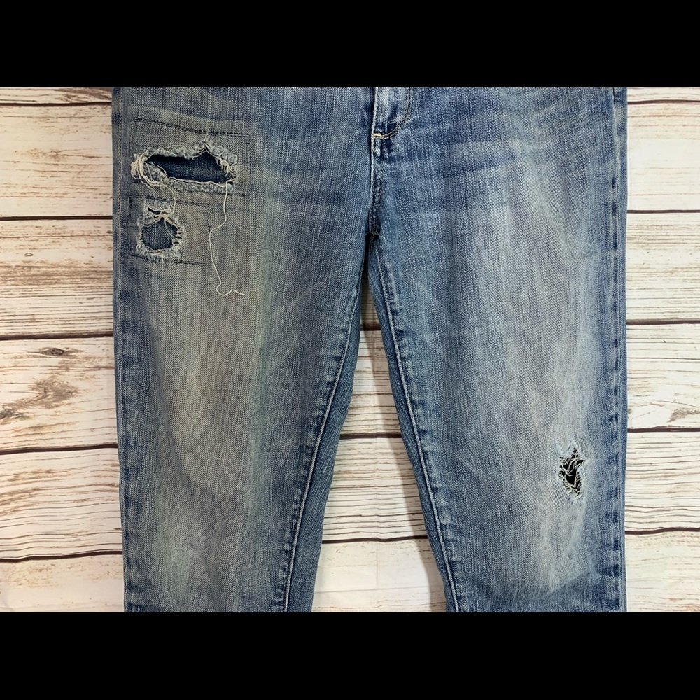 PAIGE distressed skyline ankle peg - Picture 5 of 8